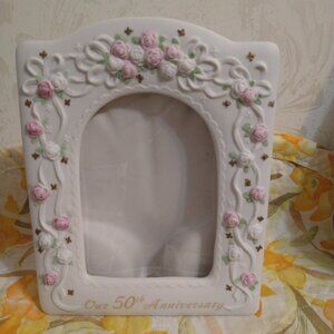 Frame Our 50th Anniversary Porcelain Frame